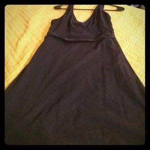 Patagonia black cotton dress
